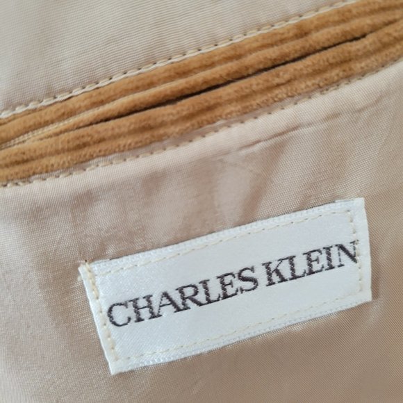 Vintage Charles Klein Blazer Tan Corduroy Men's Jacket (Measurements in Details) - Picture 10 of 12